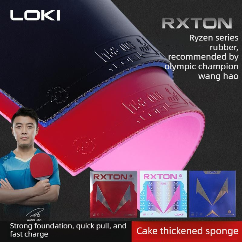 Borracha Original LOKI RXTON 1 - Table Tennis Loki avaliação e preço